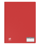 OXFORD MEMPHIS DISPLAY BOOK - A4 - 20 pockets - Polypropylene - Red - 400107987_1100_1685148980