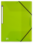 OXFORD OSMOSE 3-FLAP FOLDER - A4 - Polypropylene - Lime Green - 400110143_8000_1561111140
