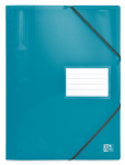PROTEGE-DOCUMENTS OXFORD SCHOOL LIFE - A4 - 80 pochettes - Polypropylène - Translucide - A élastique - Bleu - 400111324_1100_1577461928