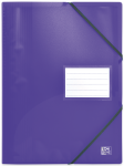 OXFORD SCHOOL LIFE DISPLAY BOOK - A4 - 40 pochettes - Polypropylene - Translucent - Elasticated - Purple - 400112126_1100_1574075586