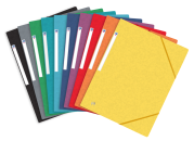 OXFORD TOP FILE+ 3-FLAP FOLDER - A4 - with elastic - Cardboard - Assorted Colors - 400114319_1200_1664176013