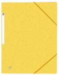 OXFORD TOP FILE+ 3-FLAP FOLDER - A4 - with elastic - Cardboard - Yellow - 400114330_1100_1686089667