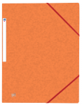 OXFORD TOP FILE+ 3-FLAP FOLDER - A4 - With elastic - Cardboard - Orange - 400114335_1100_1567081512