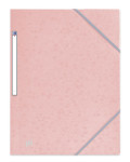 OXFORD TOP FILE+ 3-FLAP FOLDER - A4 - with elastic - Cardboard - Pastel Pink - 400114341_1101_1677204259