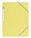 OXFORD TOP FILE+ 3-FLAP FOLDER - A4 - with elastic - Cardboard - Pastel yellow - 400114346_1101_1677204267