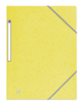 OXFORD TOP FILE+ 3-FLAP FOLDER - A4 - with elastic - Cardboard - Pastel yellow - 400114346_1101_1686151265