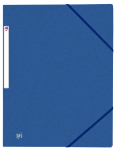 OXFORD TOP FILE+ FOLDER - A4 - With elastic - Without flap - Cardboard - Blue - 400114353_1100_1566575267