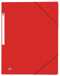 OXFORD TOP FILE+ FOLDER - A4 - with elastic - without flap - Cardboard - Red - 400114356_1100_1566576216
