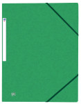 OXFORD TOP FILE+ FOLDER - A4 - With elastic - Without flap - Cardboard - Green - 400114357_1100_1564288105