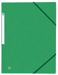 OXFORD TOP FILE+ FOLDER - A4 - With elastic - Without flap - Cardboard - Green - 400114357_1100_1677186611