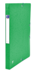 OXFORD TOP FILE + SAMMELBOX - A4 - Rückenbreite 25mm - Eckspannerverschluss - 3 Einschlagklappen - Beschriftungsschild - Grün - 400114366_1300_1685150414