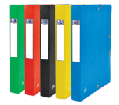OXFORD TOP FILE+ FILING BOX - 24X32 - 40mm spine - With elastic - Cardboard - Assorted colors - 400114367_1400_1686149849