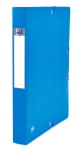 OXFORD Top File+ Sammelbox - A4 - Rückbreite 40mm - mit Gummiband - mit aufgeklebtem Rückenschild - mit drei Einschlagklappen - aus stabilem Karton - blau - 400114368_1300_1686149917
