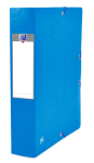 OXFORD TOP FILE+ FILING BOX - 24X32 - 60 mm spine - With elastic - Cardboard - Blue - 400114376_1300_1686149928