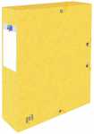 OXFORD TOP FILE+ FILING BOX - 24X32 - 40mm spine - With elastic - Cardboard - Yellow - 400114377_1100_1562340702