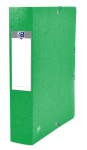 OXFORD TOP FILE+ FILING BOX - 24X32 - 60 mm spine - With elastic - Cardboard - Green - 400114381_1300_1677203097
