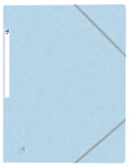 OXFORD TOP FILE+ 3-FLAP FOLDER - A4 - With elastic - Cardboard - Pastel blue - 400115265_1100_1566567583