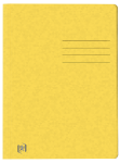 OXFORD Top File+ Schnellhefter - A4 - für ca. 200 DIN # A4-Blätter - mit Beschriftungsfeld auf Vorder- und Rückseite - aus stabilem Karton - gelb - 400116207_1100_1685138252