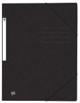 OXFORD Top File+ 3-klaff-mappe med strikk A4 svart filmX10 -  - 400116306_1100_1565199098