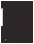 OXFORD Top File+ 3-klaff-mappe med strikk A4 svart filmX10 -  - 400116306_1100_1686091118