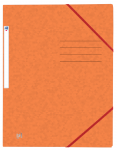 OXFORD Top File+-samlemappe med elastikker og 3 flapper A4 orange FilmX10 -  - 400116307_1100_1565199345