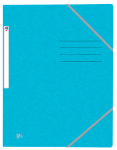 OXFORD Top File+ 3-klaff-mappe med strikk A4 lyseblå -  - 400116323_1100_1686091104