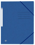 OXFORD Top File+ med gummiband – maPP med 3 klaffar – A4 blå -  - 400116324_1100_1676937870