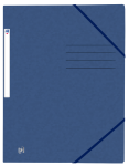 OXFORD Top File+ farde à rabat et à élastique - A4 - bleu foncé - 400116325_1100_1685138967
