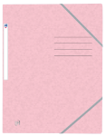 OXFORD Top File+ farde à rabat et à élastique - A4 - rose pastel - 400116353_1101_1685138227