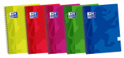 OXFORD CLASSIC Cuaderno espiral - Fº - Tapa de Plástico - Espiral - 5x5 con margen - 80 Hojas - Colores VIVOS - 400117192_1200_1561114348