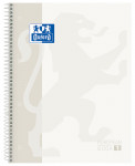 OXFORD CLASSIC Europeanbook 1 - A4+ - Capa Extradura - Caderno espiral Microperfurado - 5x5 - 80 Folhas - SCRIBZEE - BRANCO - 400117449_1100_1558113021