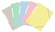 OXFORD TOP FILE+ 3-FLAP FOLDER - A4 - With elastic - Cardboard - Assorted pastel colors - 400117805_1200_1566569565