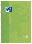 OXFORD CLASSIC Europeanbook 1 - A4+ - Capa Extradura - Caderno espiral Microperfurado - Pautado - 80 Folhas - SCRIBZEE - VERDE MAÇÃ - 400118238_1100_1677149520