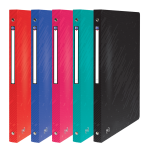 OXFORD PULSE RING BINDER - A4 - 20 mm spine - 4-O rings - Polypropylene - Assorted colors - 400122325_1400_1686093239