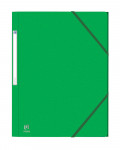 OXFORD EUROFOLIO+ 3-FLAP FOLDER - A4 - With elastic - Cardboard - Green - 400126508_1100_1556810887