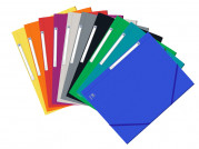 OXFORD EUROFOLIO+ 3-FLAPS FOLDER - A4 - With elastic - Cardboard - Assorted colors - 400126514_1200_1558021619