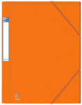 CHEMISE A ELASTIQUE OXFORD EUROFOLIO+ PRESTIGE - A4 - Carte - Orange - 400126595_1100_1592314630
