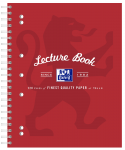 OXFORD LECTURE BOOK - A4+ - Polypropylene Cover - Twin Wire - 120pages- 8mm ruled with margin - 400128531_1100_1573144812