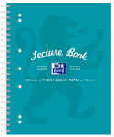 OXFORD LECTURE BOOK - A4+ - Polypropylene Cover - Twin Wire - 120pages- 8mm ruled with margin - 400128532_1100_1573144821