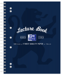 OXFORD LECTURE BOOK - A4+ - Polypropylene Cover - Twin Wire - 120pages- 8mm ruled with margin - 400128534_1100_1573144839