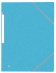 CHEMISE A ELASTIQUE OXFORD TOP FILE+ - A4 - Lot de 5 - Carte - Turquoise - 400130356_1202_1569622025