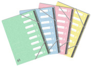 OXFORD TOP FILE+ SORTER - A4 - 8 positions - Cardboard - Assorted pastel colors - 400132141_1200_1677152795