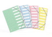 OXFORD TOP FILE+ SORTER - A4 - 8 positions - Cardboard - Assorted pastel colors - 400132141_1200_1695978637