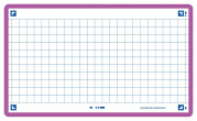Flashcards FLASH 2.0 OXFORD - 80 cartes 7,5 x 12,5 cm - cadre lilas - petits carreaux - 400133856_1100_1677154950