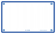 Flashcards FLASH 2.0 OXFORD - 80 cartes 7,5 x 12,5 cm - cadre bleu marine - uni blanc - 400133887_1100_1573401110