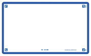 Flashcards FLASH 2.0 OXFORD - 80 cartes 7,5 x 12,5 cm - cadre bleu marine - uni blanc - 400133887_1100_1677154982