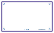 Flashcards FLASH 2.0 OXFORD - 80 cartes 7,5 x 12,5 cm - cadre violet - uni blanc - 400133889_1100_1677154989