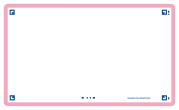 OXFORD FLASH 2.0 flashcards - 105x148mm - blanco - roze - pak 80 stuks - SCRIBZEE® Compatible - 400133891_1100_1686092791