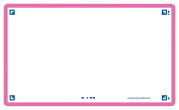 OXFORD FLASH 2.0 flashcards - blank with fuchsia frame, 7,5 x 12,5 cm, pack of 80 - 400133893_1100_1677155002