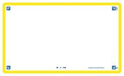 Flashcards FLASH 2.0 OXFORD - 80 cartes 7,5 x 12,5 cm - cadre jaune - uni blanc - 400133895_1100_1677155009